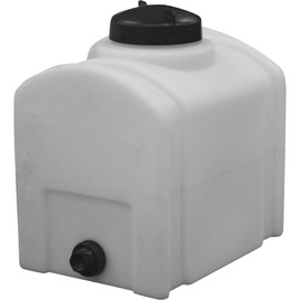 RomoTech 82123889 Polyethylene Domed Reservoir Water Tank, 16 gallon, Made In The USA Poly Tank For Water and Non-Flammable Liquids, Rust and Corrosion Proof