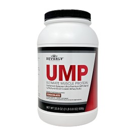 Beverly International UMP Protein Powder, Chocolate. Unique Whey-Casein Ratio Builds Lean Muscle. Easy to Digest. No Bloat. (32.8 oz) 2lb .8 oz