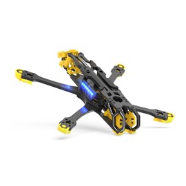 SpeedyBee Master 5 V2 Drone Frame - 226mm Wheelbase, Lightweight Design, Anti-Vibration Stack Structure, CNC Aluminum Alloy Head, Compatible with DJI O3 Air Unit, Ideal for Cinematic and Freestyle Flying