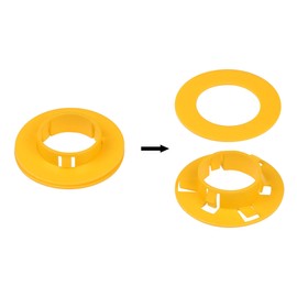 Xadnitu 100 Pieces Plastic Snap-in Bushings for Cable, Wire Insulation and Protection from Abrasion of Metal Studs