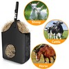 INKNOTE Hay Bag Hanging Goat Feeder Tote Premium Oxford Cloth