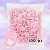 Anillo Para Pegamento Pestañas Soporte Ajustable Set F