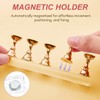 2 Sets Nail Stand Display, Magnetic Nail Tips Stand, Nail