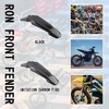 ABCERRSI Sur Ron Front Fender,Motorcycle Rear Fender with Sur Ron