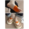 DsHome Women's 2 Toe Foot Cover Socks, 3 Pairs Set,