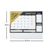 2025 Month to View Desktop Planner Calendar for Home Office