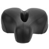 Mountain Bike Saddle Comfortable Microfiber Leather HollowCarved Spring Bike Saddle