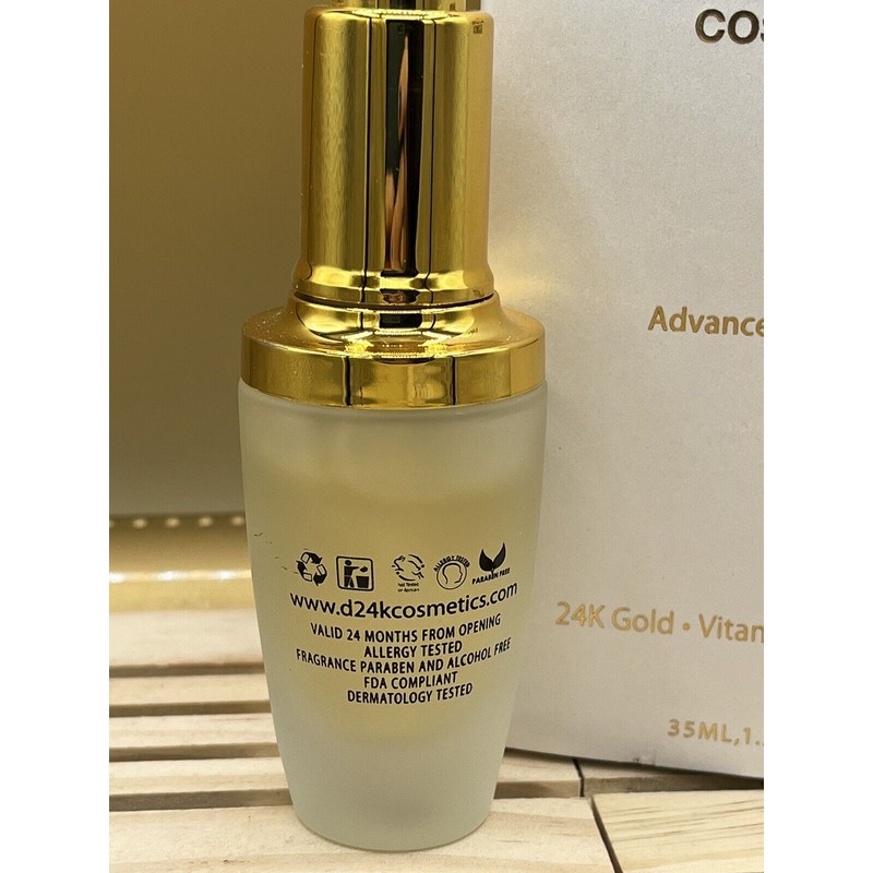 D24k Advanced Eye Serum 24k Gold Vitamin A Cucumber 1.22