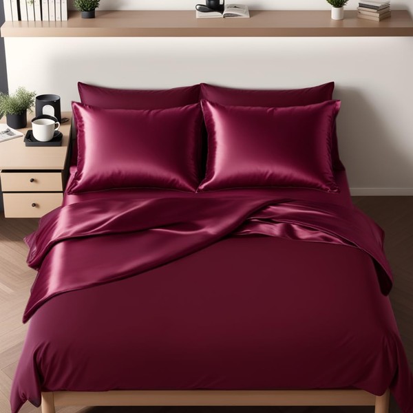 Cozyor Reversible Bed Linen 155 x 200 cm Shiny Matt,
