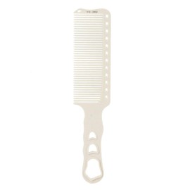 Hair CombsProfessional Salon Hair Comb High temperature Hairdressing Styling Cutting Barber Stylist Tool Haircut Comb(white)
