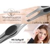 Tweezers with Soft Grip Handles with Straight Top