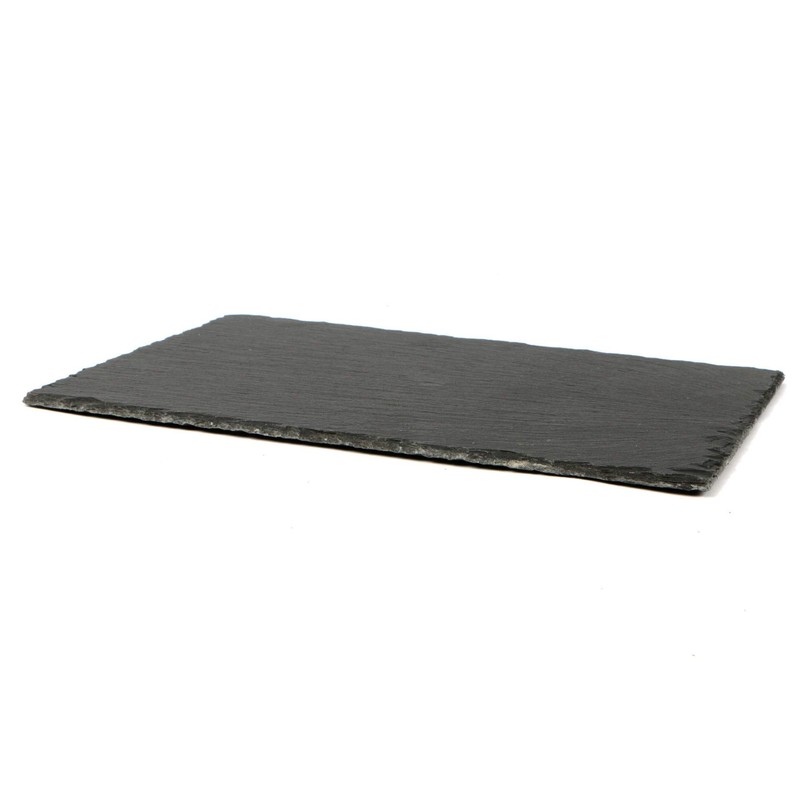 Varotto & Co. VP00289ZZ Rectangular Tray Natural Slate 30 x