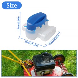 MELIFE 40pcs Electrical IDC 314-BOX Wire Connectors, 3 Way Wire Connectors for 22-14 AWG, Self-Stripping Pigtail Connectors for Robotic Lawn Mowers, Irrigation Applications