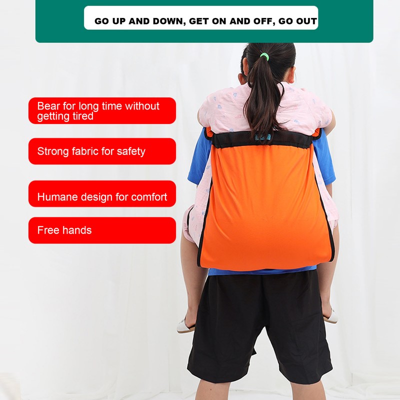 Patient Lift Sling Carrier Transferring Belt Stairs Wheelchair Lift Sling