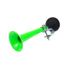 Bugle Horn Kids Bike Horn: Air Horn for Vehicles Bicycles Golf Cart Classic Vintage Aluminum Alloy Bike Horn ( Green