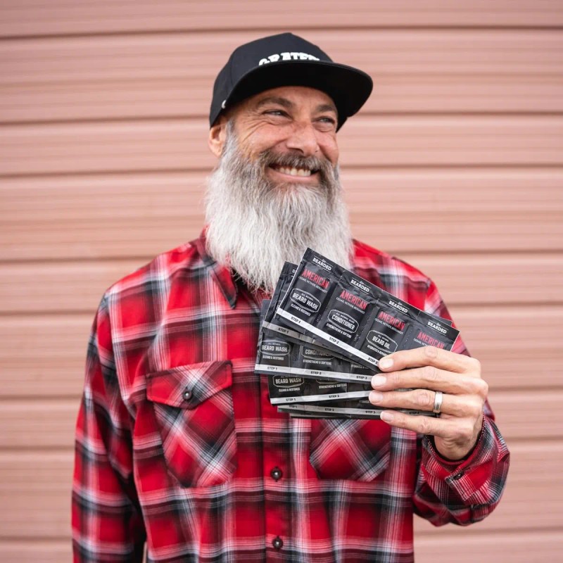 Paquete De Muestras De Kit De Barba De Barba De