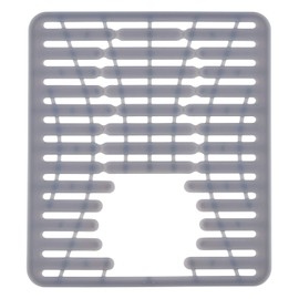 OXO 13138100 Tapete para Tarja Chica, Silicón Gris, 32 cm