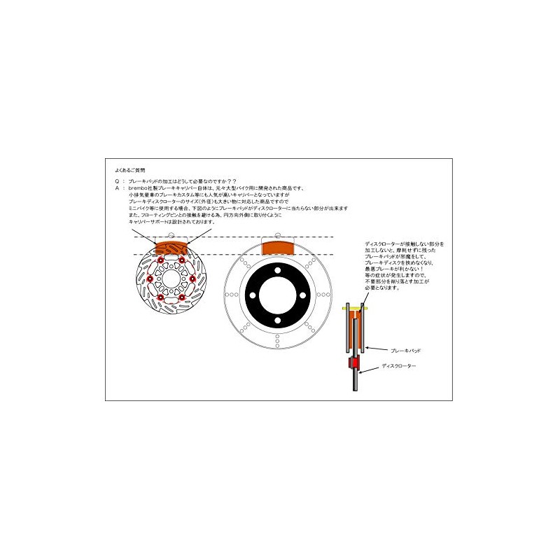 Shift Up: Brembo 2pod φ 34 kyaripa-sapo-to