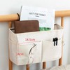 Qanye 2 Pieces Bed Organiser for Hanging, Hanging Bag Organiser,