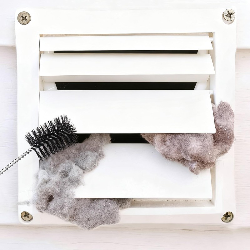 2 Pack Dryer Vent Cleaner Kit - Long Flexible Lint