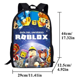 Backpacks, 3D Printed Children's Backpacks, Anime School Bags Backpack Kids Backpack Cartoon Bag Fashion Accessory Backpack for Children Gift, School Bags, black