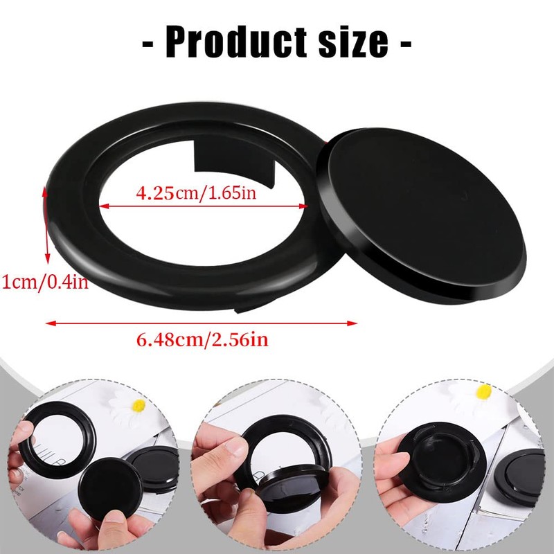 2 Set 2 Inch Patio Table Umbrella Hole Ring and