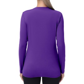 isnowood Womens Long Sleeve Rash Guard, UV UPF 50+ Sun Protection Shirts, Quick Dry Lightweight Tops for Swimming Workout Hiking Running