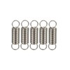 sourcing map Extended Tension Spring Wire Diameter 0.016", OD 0.16",