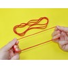 ONLYKXY 30pcs Flat Rubber Bands 7inch Long Elastic Band Big