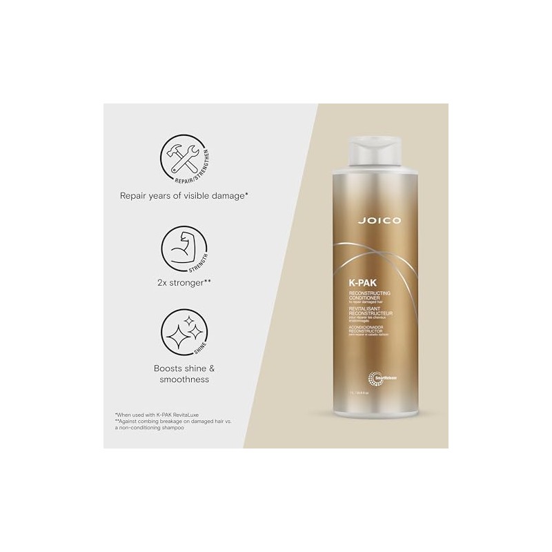 K-PAK Daily Reconstructing Conditioner | For Damaged Hair | Restore