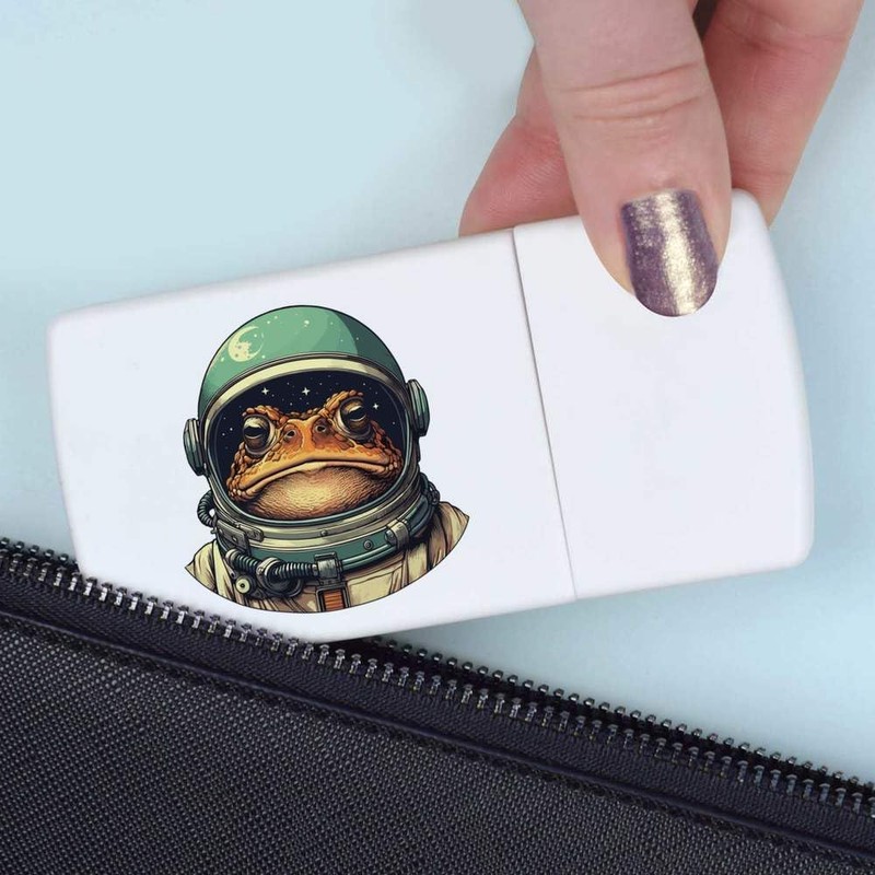 'Toad Astronaut' Pill Box with Tablet Splitter (PI00034878)