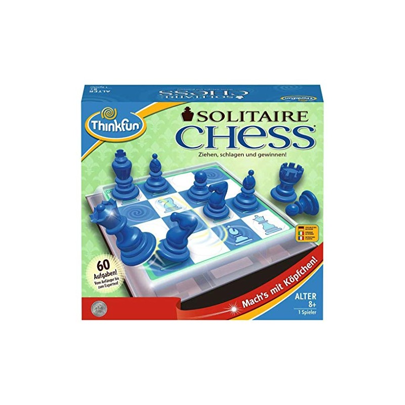 Ravensburger 76325 Thinkfun Solitaire Chess Game