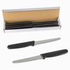 Set of 6 stainless steel blade and handle made of