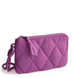Vera Bradley Featherweight Zip Wristlet, Iris Orchid