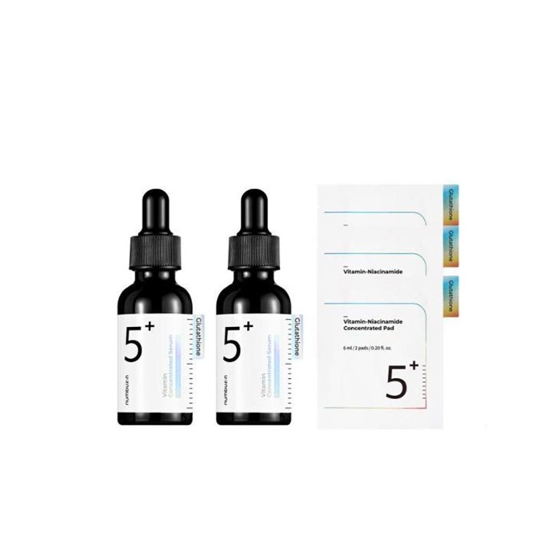 NUMBUZIN No.5 Vitamin Concentrated Serum + Pad Set 7items