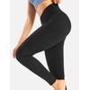 Yogaration Yoga Pants with Dual-Layer Pockets, High-Waisted Full-Length Leggings for