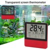 Digital Aquarium Thermometer High Accuracy High Temperature Alarm LED Fish