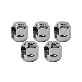 Mysttoo 5PCS M12x1.5 Chrome Wheel Lug Nut Compatible with Honda Accord Civic City CR-V Fit HR-V Insight Element Prelude S2000 CR-Z Acura Legend Integra MDX ILX RSX TL TLX NSX