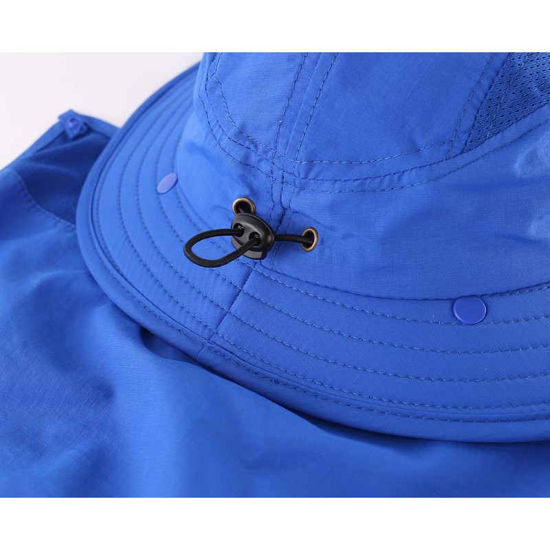 Magracy Kids Boys Outdoor Sun Hat UPF 50+ Neck Flap