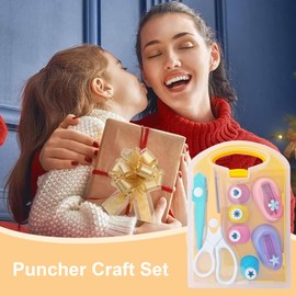 Kids Hole Punch - Leaves Butterfly Star Heart Flower Hole Punch for Kids - Single Crafting Scrapbook Punches, Cartoon Leaves Butterfly Star Heart Flower Shape for Card Making