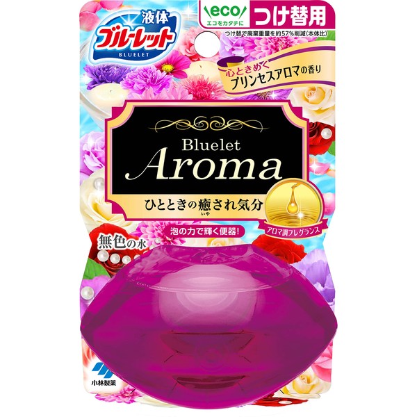 液体ブルーレットおくだけ アロマ トイレタンク芳香洗浄剤 プリンセスアロマの香り 詰め替え用 70ml