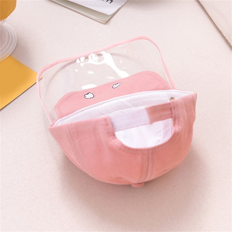 Baby Droplet Prevention Cap Children Cartoon Cute Spitting Saliva Isolation