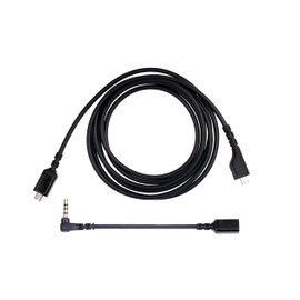 Yaowanguan Replacement ChatMix Dial Sound Card Extend Cable with 3.5mm Adapter for Arctis Gaming Headsets