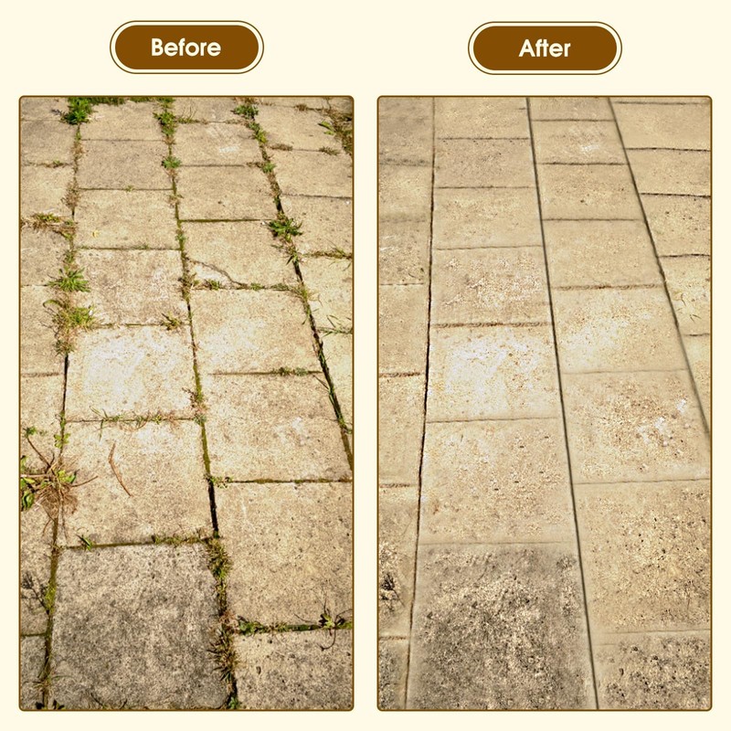 Lcokeiy Weed Puller Tool Long Handle, Manual Crevice Cleaing Weeding