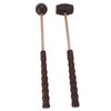2pcs Percussion Ball Hammer Massager Chicken Wings Wood Reduce Fatigue