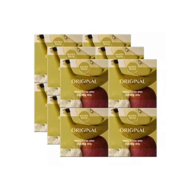 해피바스 비누 오리지널 90g 12개 Happy Bath Soap Original 90g