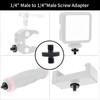 GIONAR Tripod Adapter 1/4 to 3/8 Inch Thread Adapter, 3/8