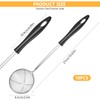 10 Pcs Kitchen Spider Strainer Spoon, Fine Mesh Skimmer