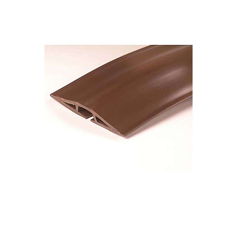 C2G/Cables to Go 16330 Wiremold Corduct Overfloor Cord Protector, Brown