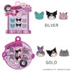 Shobido Kuromi Silver 463569 6 Silver Earrings Junior Series Sanrio